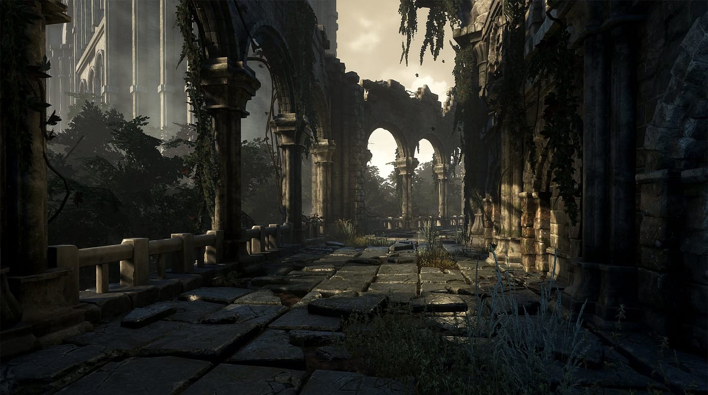 [UE4] Dark Souls 3 Environment - Ruins of an Old City