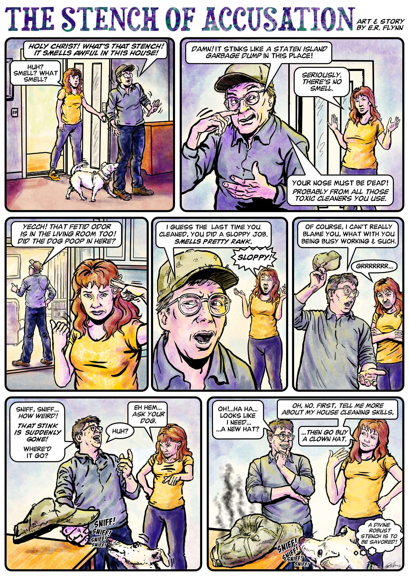 The Stench Comic by ER Flynn