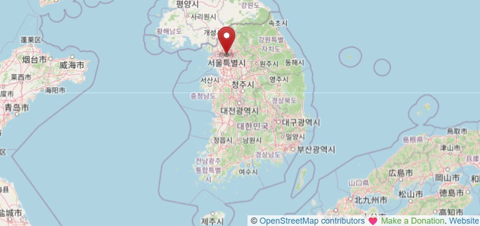 A map of south korea with a location pin
AI-generated content may be incorrect. A map of south korea with a location pin
AI-generated content may be incorrect.