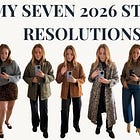 my seven 2026 style resolutions