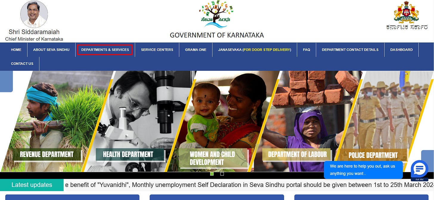 E-khata bangalore online application