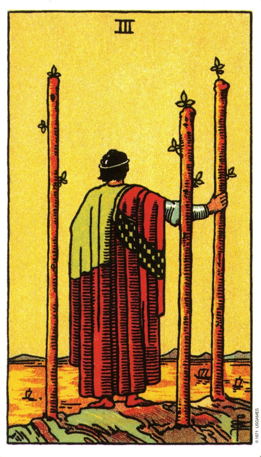 Three of Wands