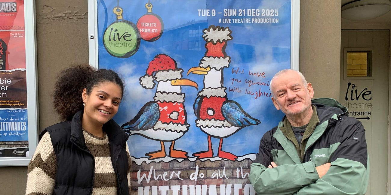 Kittiwakes stick around to star in Quayside Christmas show