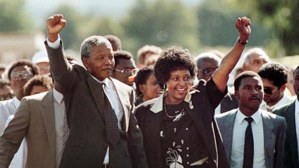 Image result for 1990 nelson mandela