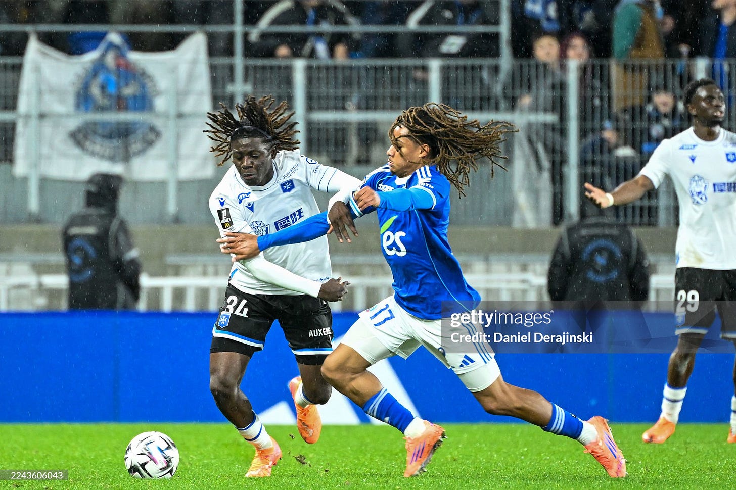 RC Strasbourg Alsace v AJ Auxerre - Ligue 1 McDonald's 2025/2026