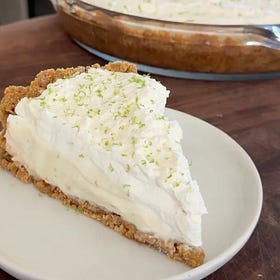 Healthier Key Lime Pie