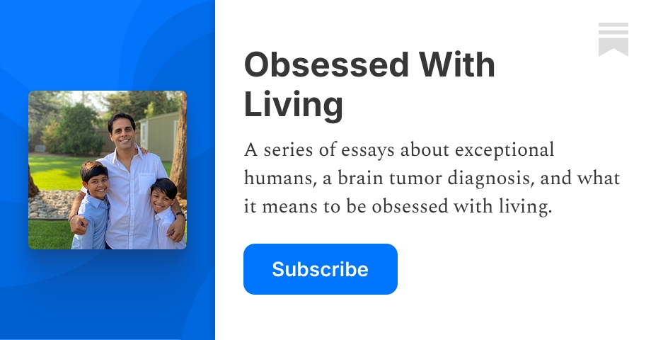 Obsessed With Living | Neel Bhatia | Substack
