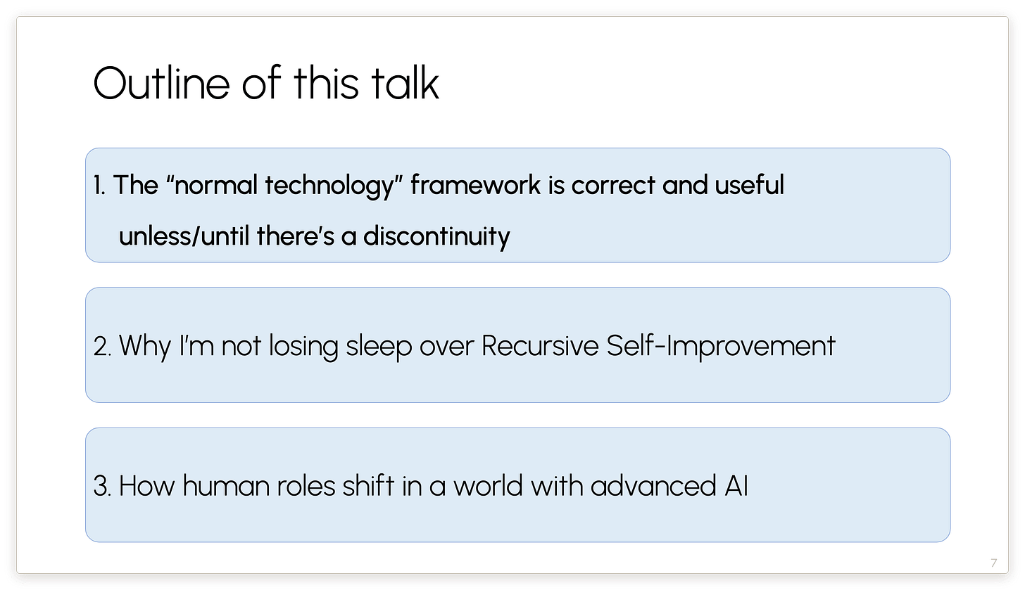 Outline of this talk Outline of this talk