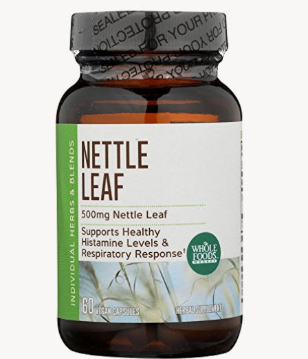 Stinging nettle plants in grow bags