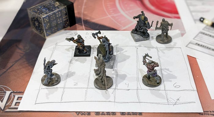 Paper & minis prototyping