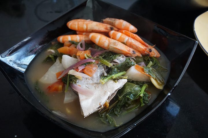 Different Fish Sinigang Dishes