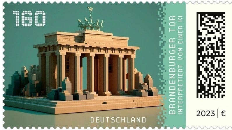Deutsche Post Launches Crypto Stamp With AI-Generated Images of Historical  Sites – Bitcoin News