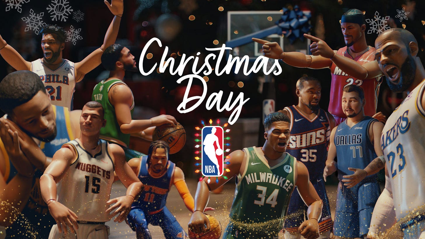 NBA launches 'The Gift of Game' in new Christmas Day brand campaign | NBA .com