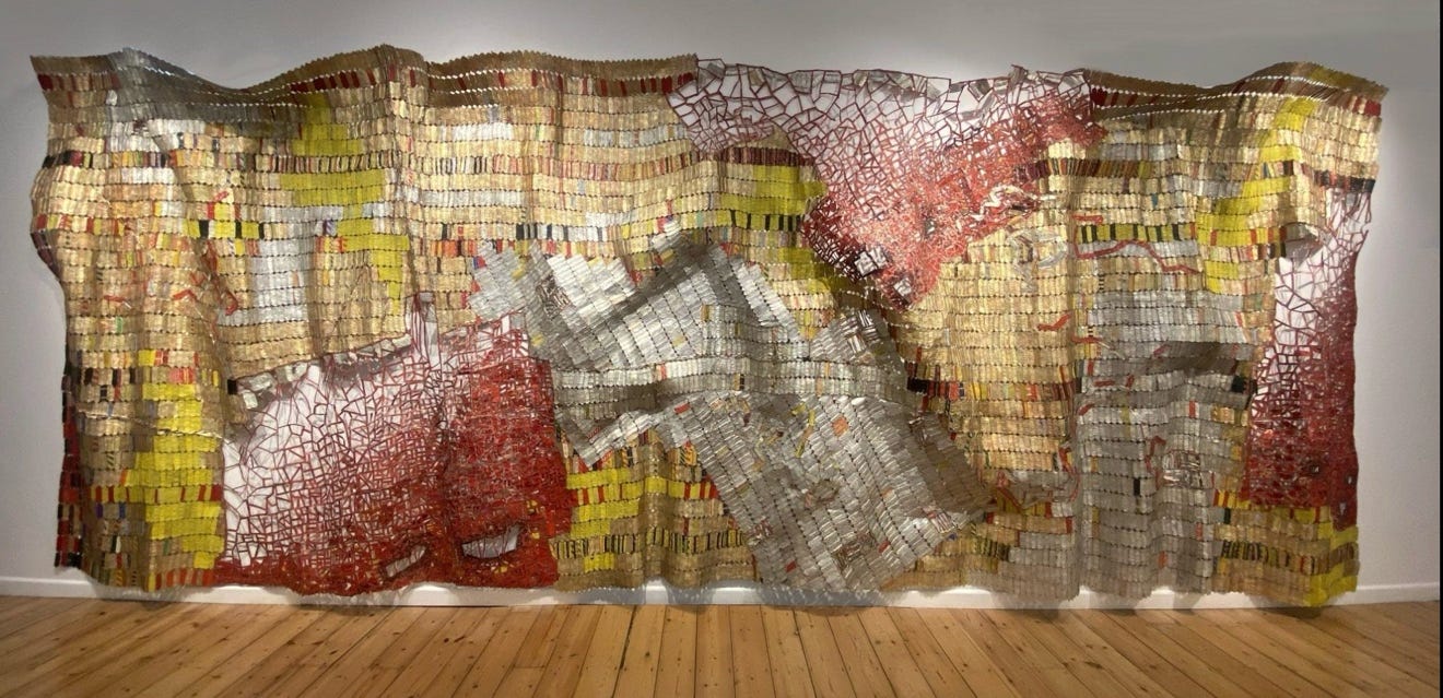 A large piece of art
AI-generated content may be incorrect.
