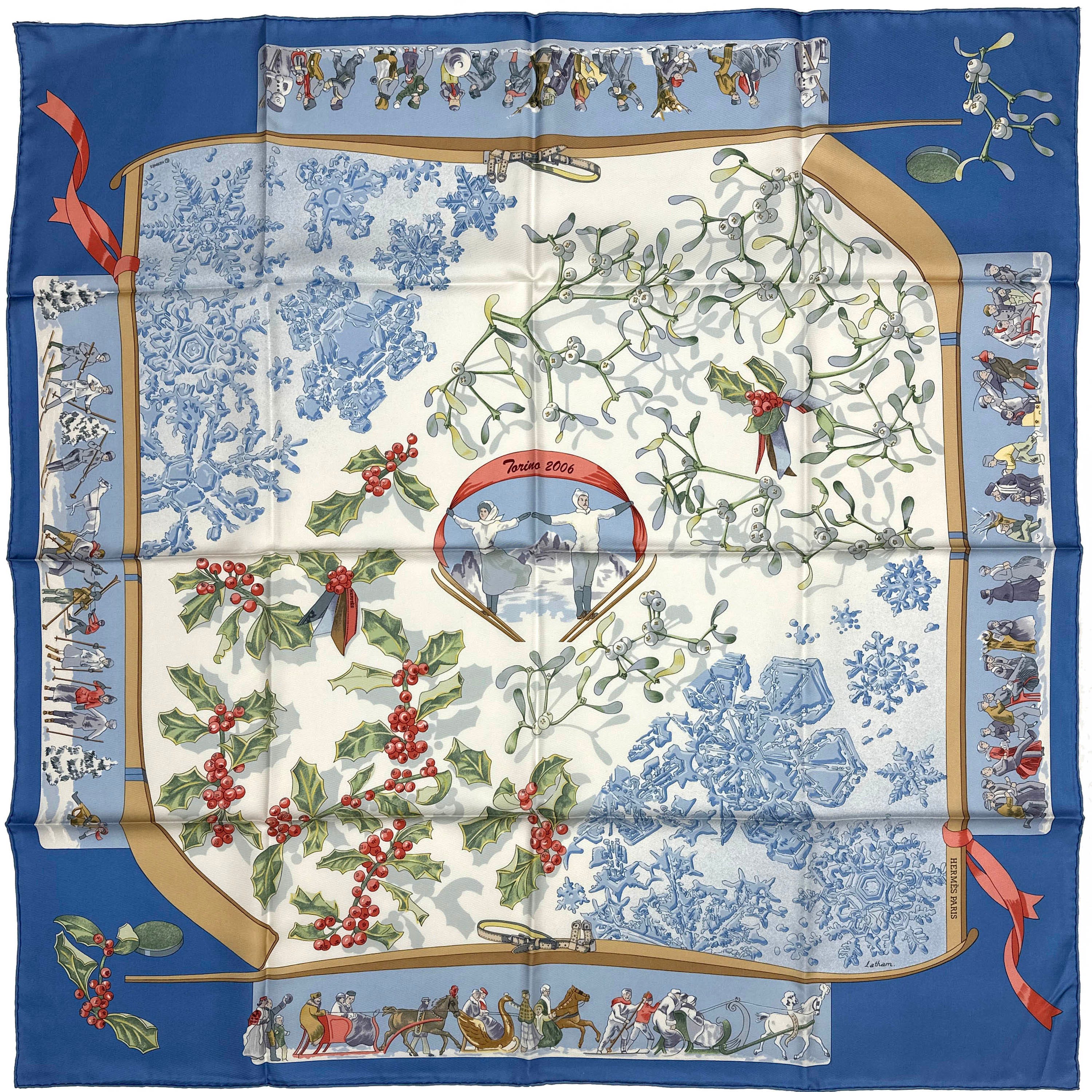Top 15 Winter Wonderland Hermès Scarves