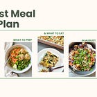 august meal prep plan
