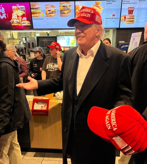 Trump Bashes Biden, Heads to McDonald's in East Palestine – Rolling Stone
