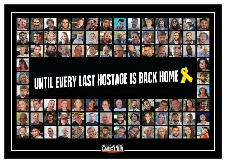 Until every last hostage is home