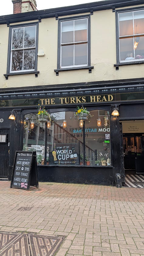 City alleys and streets in Exeter