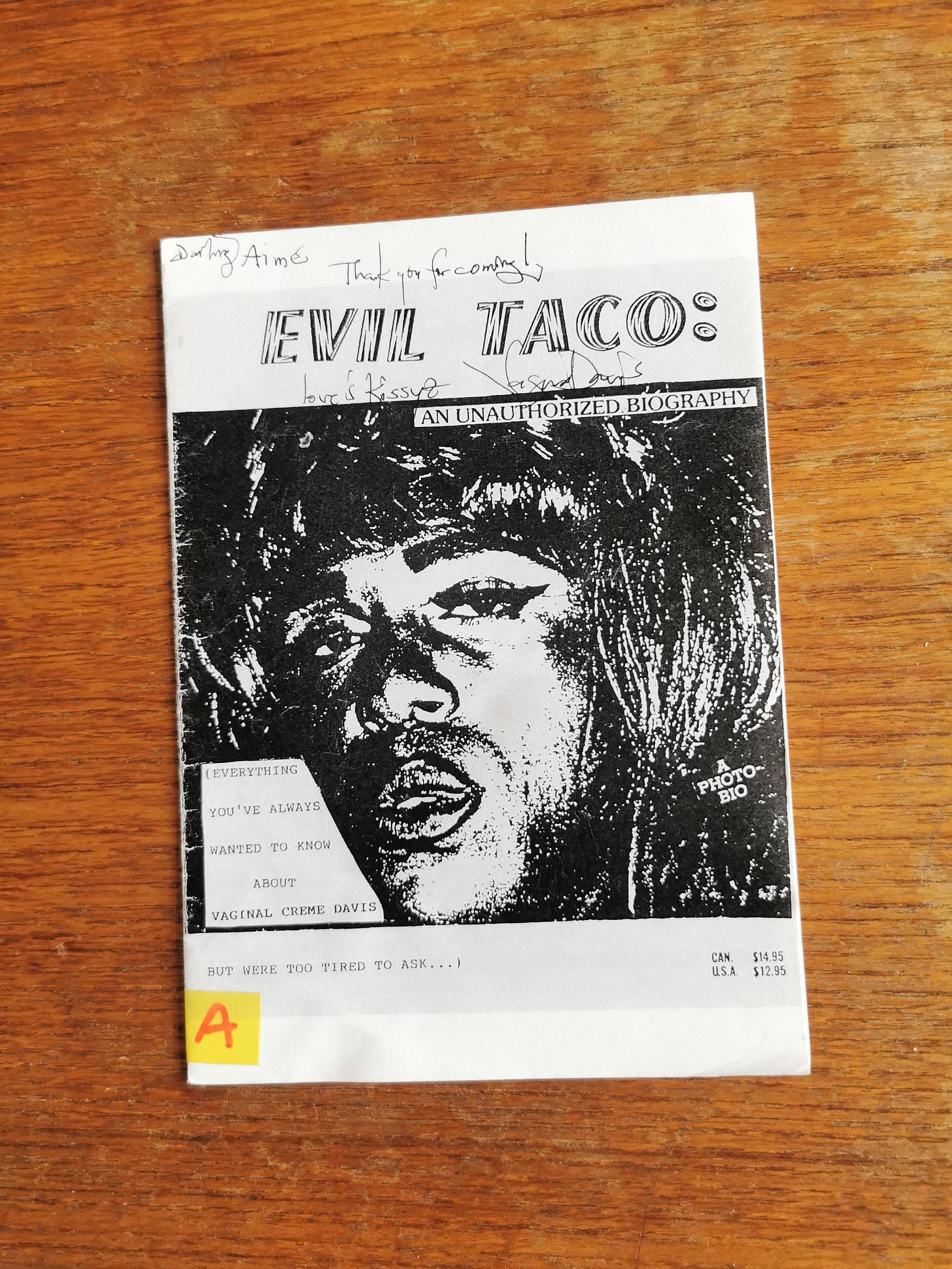 Cover of Evil Taco by Vaginal Davis
