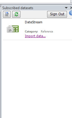 import data azure datamarket