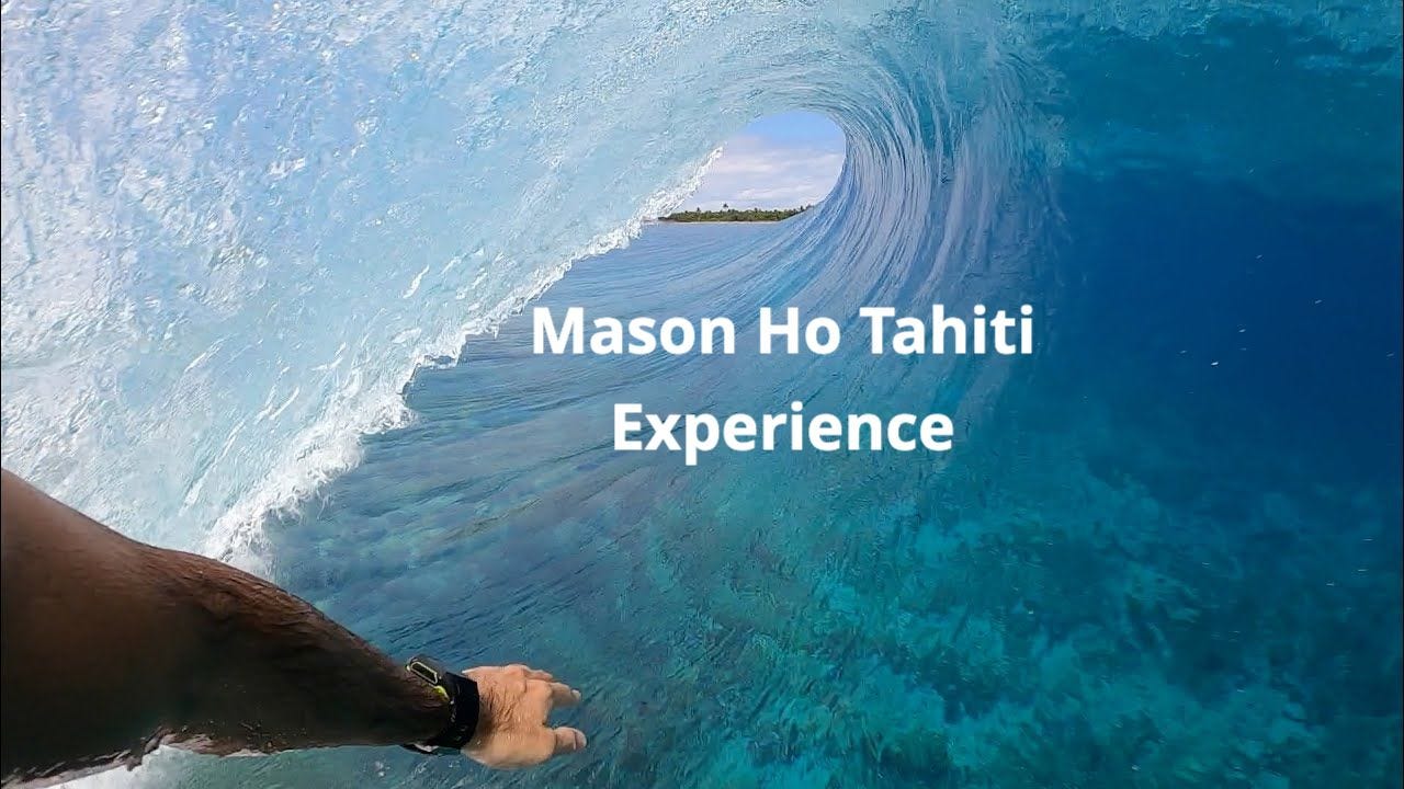 Surfing big wave