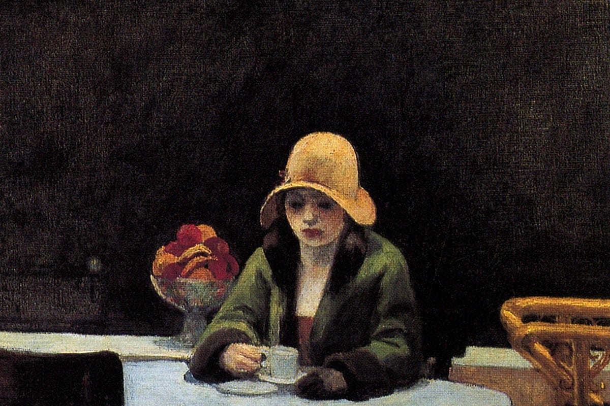 Edward Hopper Automat: A Haunting Depiction of Urban Alienation