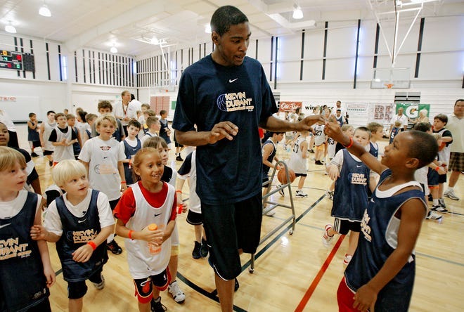 Oklahoma City Thunder's Kevin Durant is still a kid at heart Oklahoma City Thunder's Kevin Durant is still a kid at heart