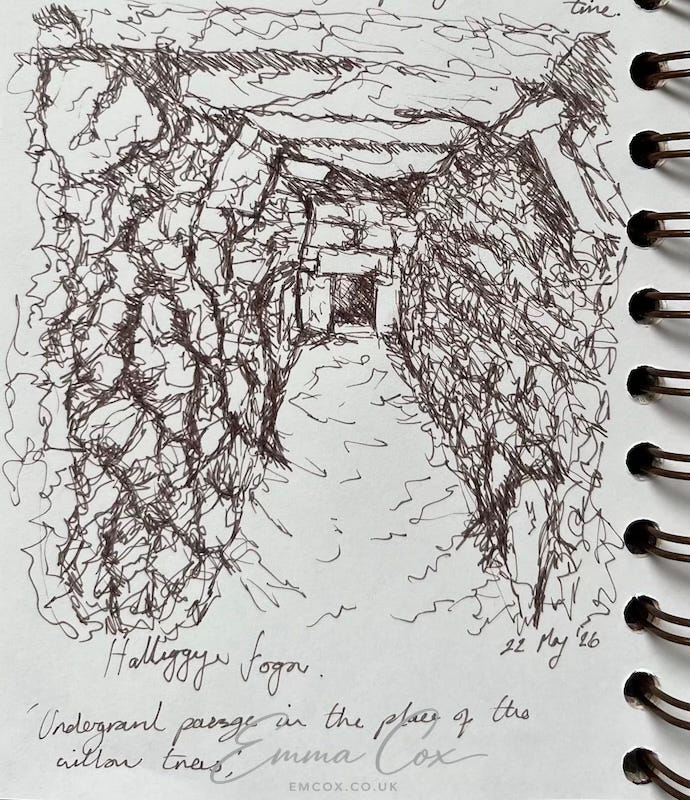 a rough sketch of a fogou a rough sketch of a fogou