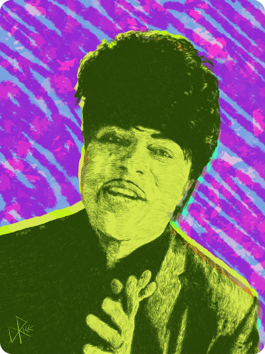 Photo: Okeh Records. 1966. -public domain. Sketch art by Don Rice. Photo: Okeh Records. 1966. -public domain. Sketch art by Don Rice.