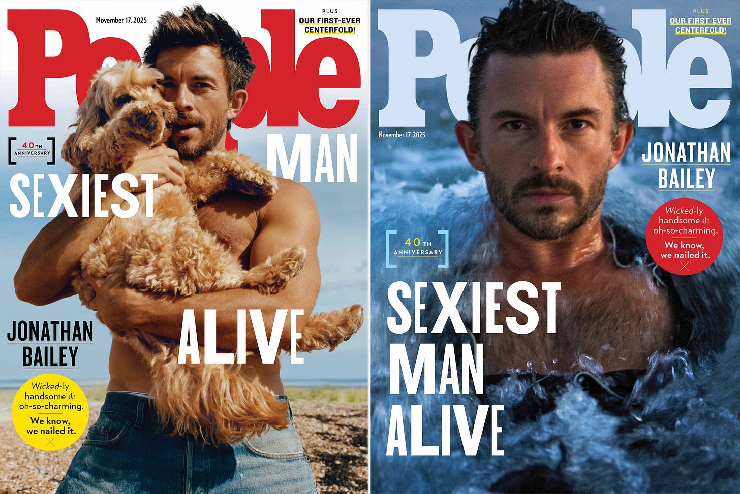 Jonathan Bailey Is the Sexiest Man Alive 2025, Says 'It's Completely Absurd'