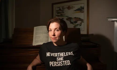 University of Rochester doctoral student Rebecca Bryant Novak