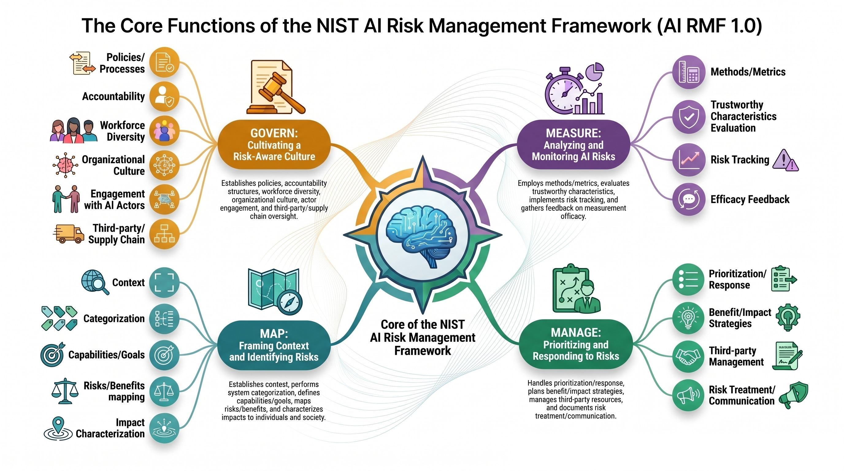 NIST AI RMF: Govern, Map, Measure, Manage Explained