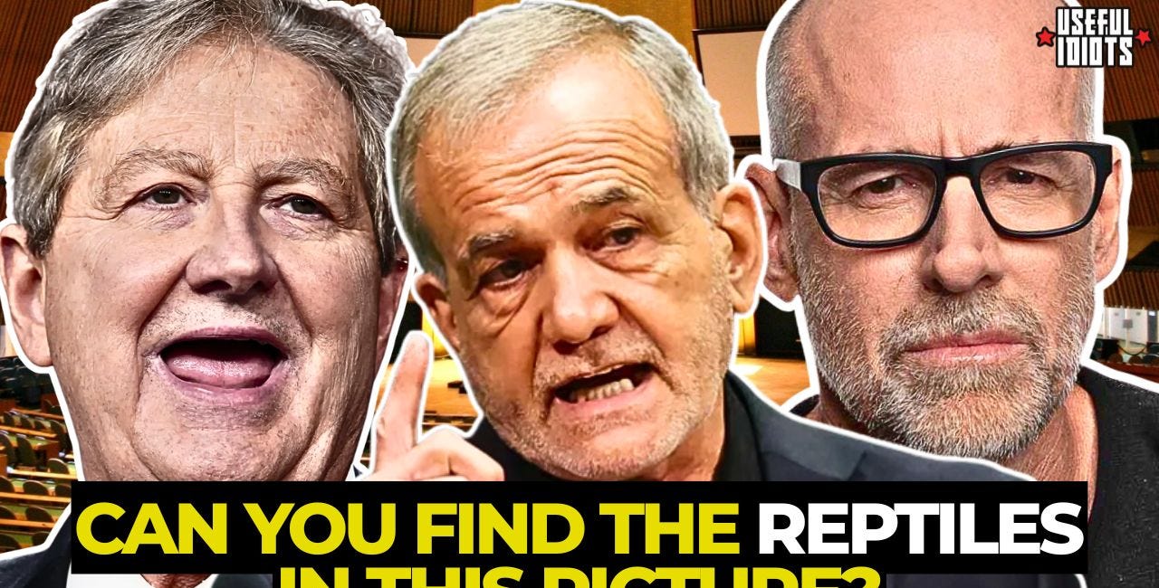 Beware Iran! The Colony of Reptile Quarterback Hookers!