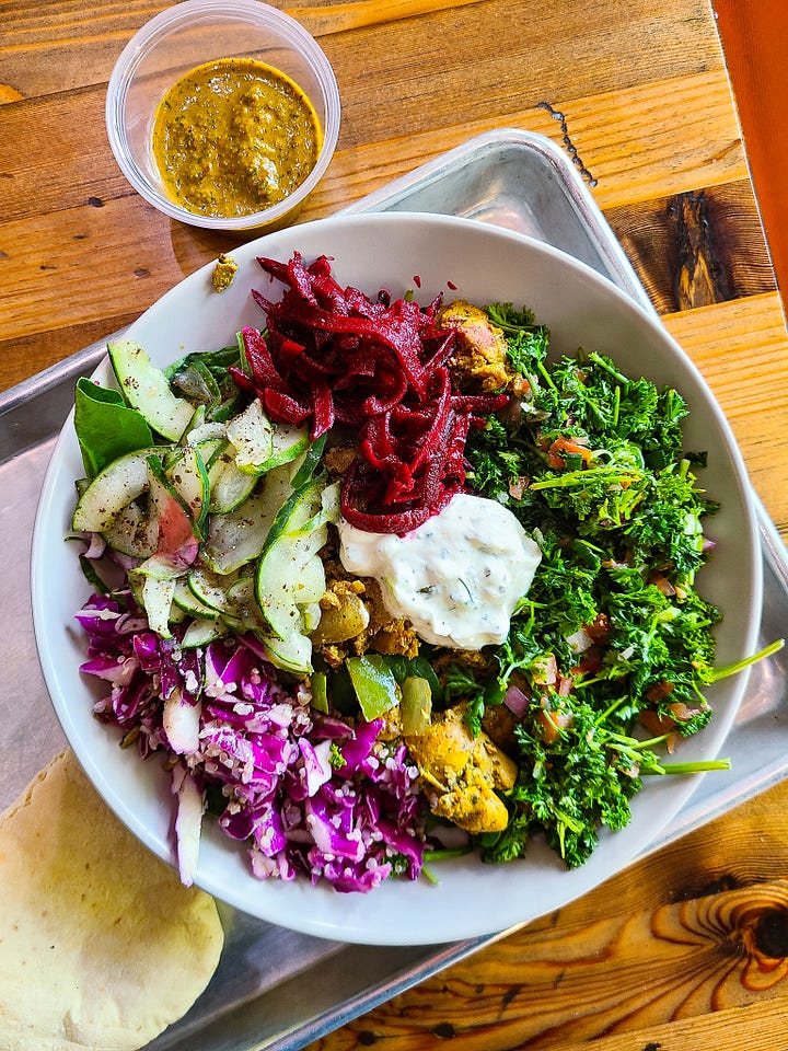 mezeh Charlotte Old Sardis road location  with bowl