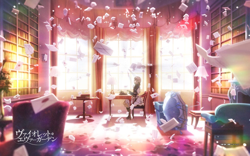 Violet Evergarden: The Tragic Beauty & Art of Being Human Violet Evergarden: The Tragic Beauty & Art of Being Human