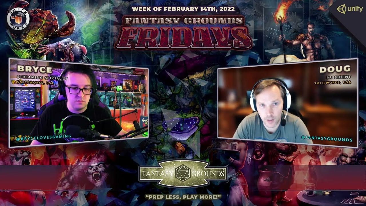 Doug Davison, President of SmiteWorks (Fantasy Grounds)
