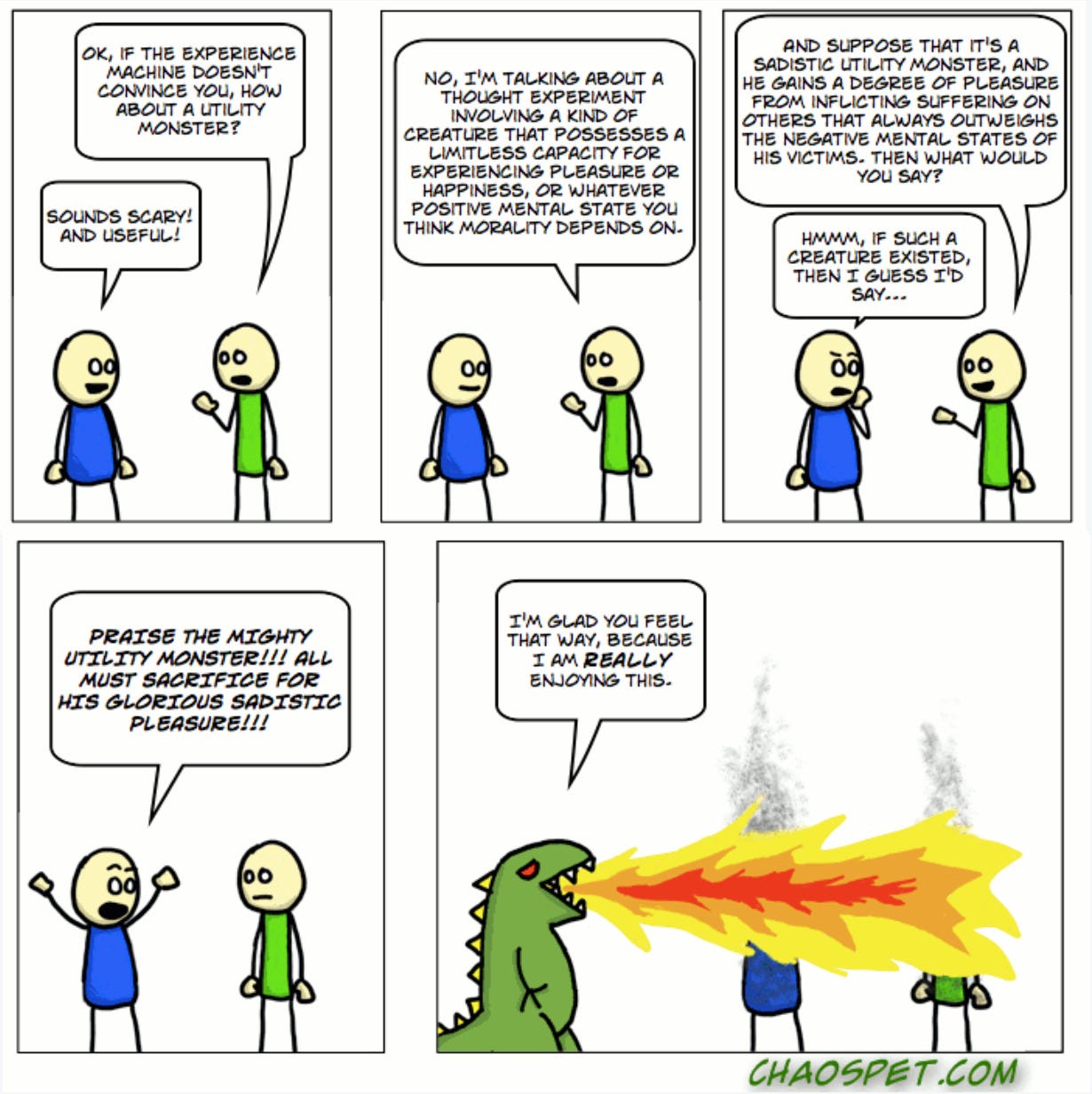 The Utility Monster is... other people! | Daily Philosophy