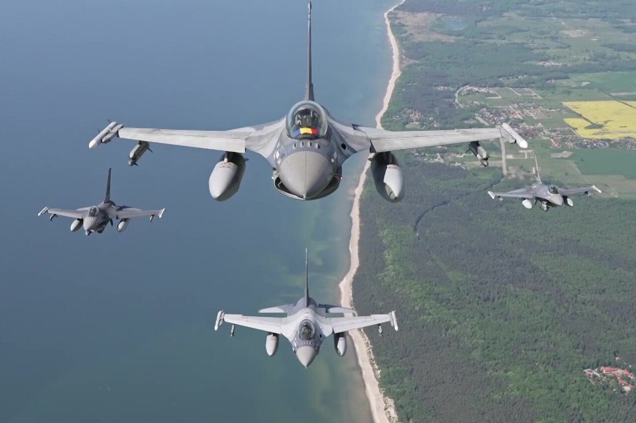 Photo: Footage courtesy of NATO’s Allied Air Command / Wikimedia Commons (Public domain) Portuguese and Romanian Air Force F-16 Fighting Falcons are helping shield the skies over Estonia, Latvia and Lithuania as part of NATO’s Baltic Air Policing (BAP) mission. Baltic Air Policing was established to secure the skies over the Baltic count