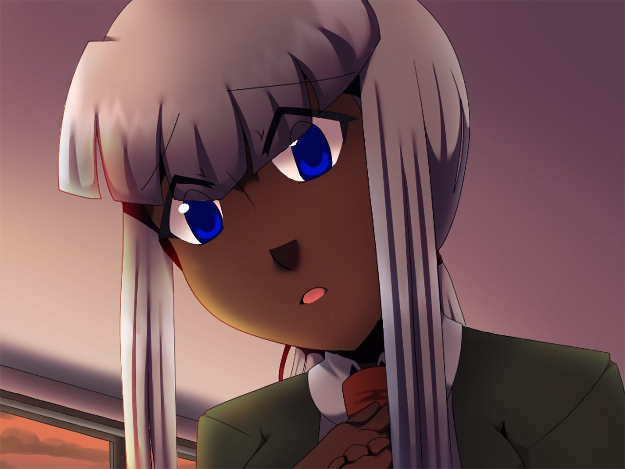 auma looking down at mercy original