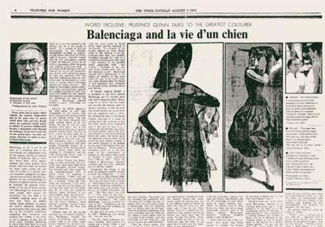 Las dos únicas entrevistas que Balenciaga dio en su vida | El Diario Vasco
