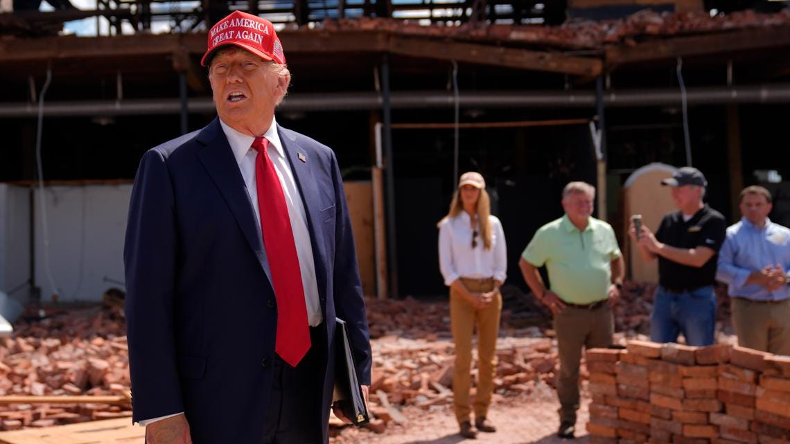 Trump visits area ravaged by Hurricane Helene, makes false claims | wcnc.com Trump visits area ravaged by Hurricane Helene, makes false claims | wcnc.com