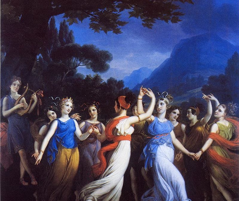 The Muses - by nadia g - rest in the muse
