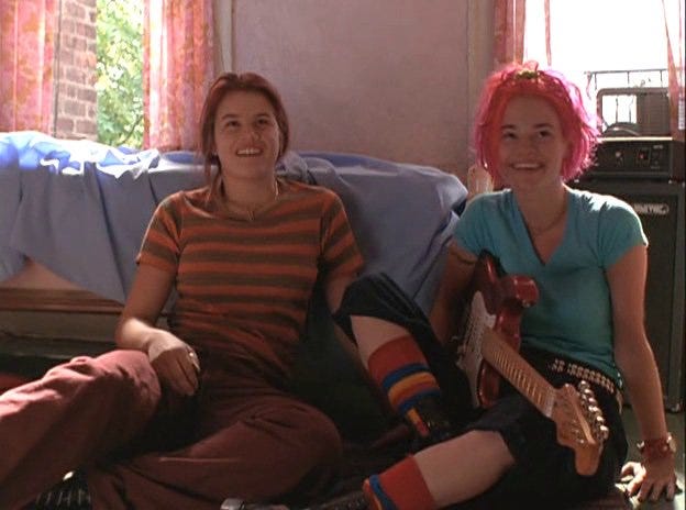 FilministPod @rafikimovie @wu_bit Alison Foland & Leisha Hailey in ALL OVER  ME, Director Alex Sichel
