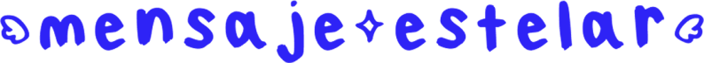 ⟡ 𝓜ensaje 𝓔stelar ⟡