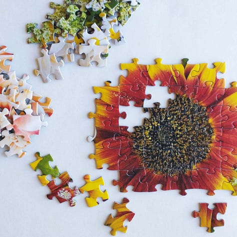 Oakland Puzzle Company Boxcar Flower Farm Bouquets