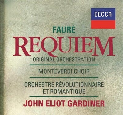 John Eliot Gardiner - Faure: Requiem - Japanese CD