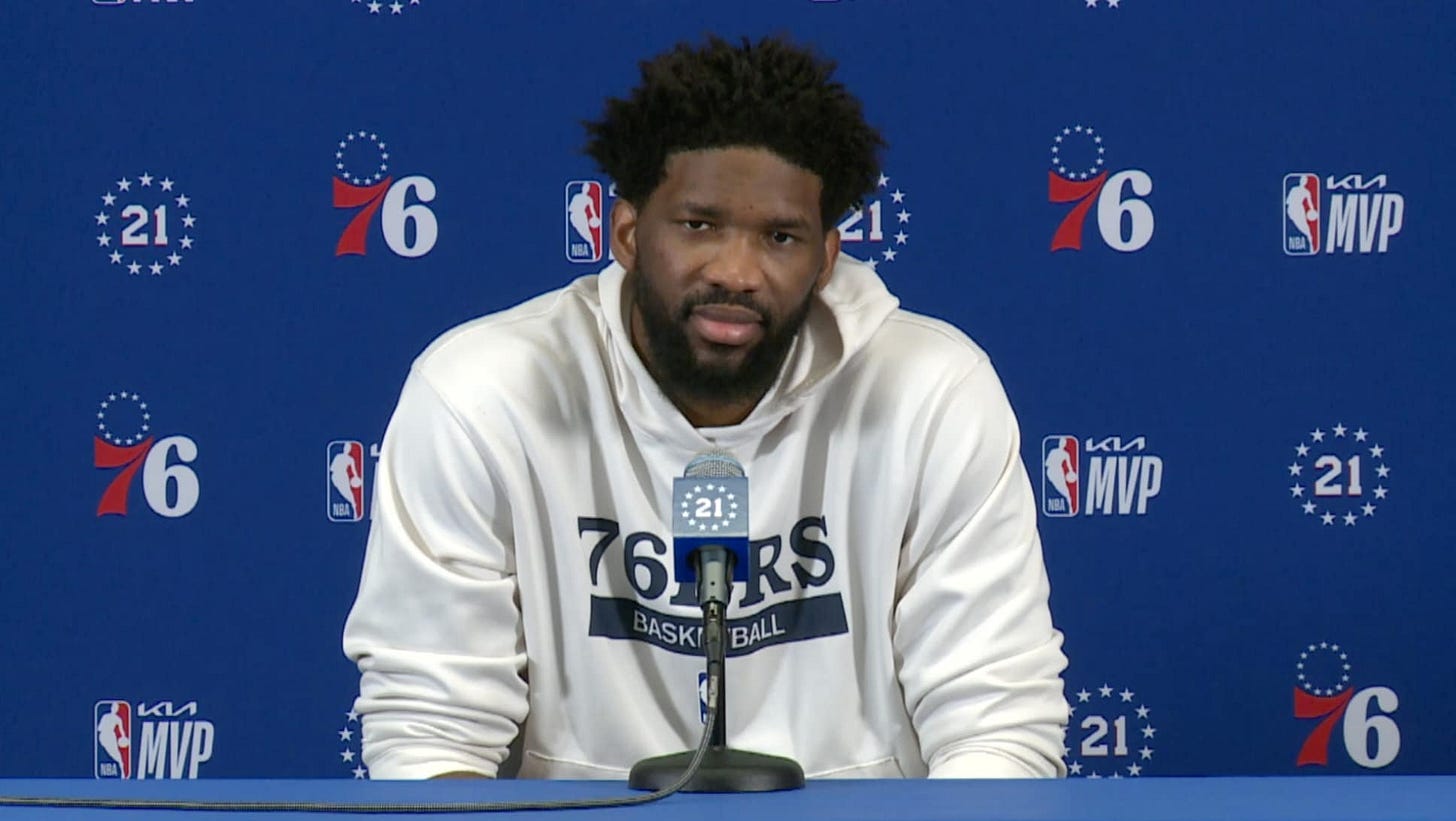 Joel Embiid NBA MVP Press Conference | Philadelphia 76ers | NBA.com