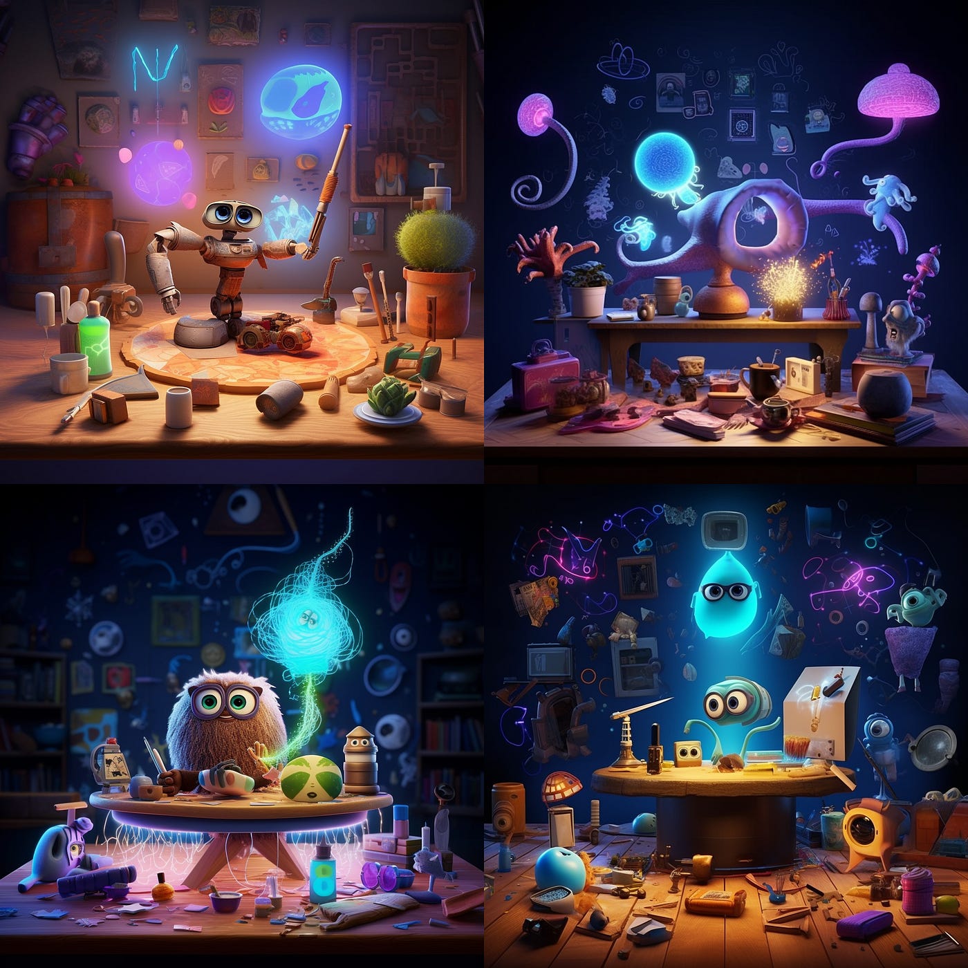 Pixar prompt