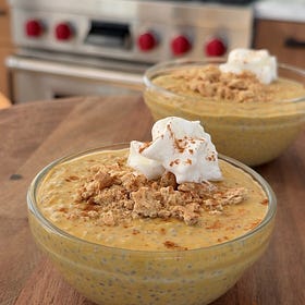 Pumpkin Pie Chia Pudding 